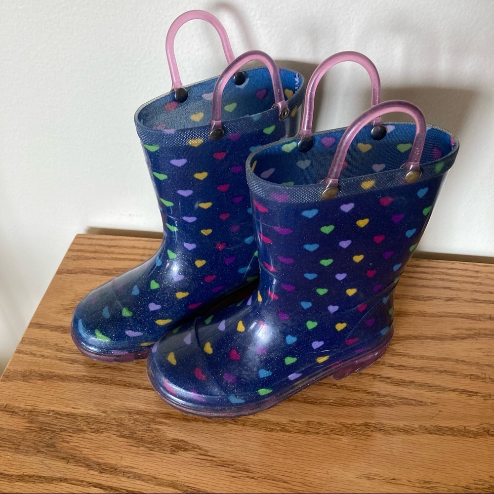Light up Toddler rain boots size 9/10